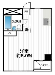 北千住東宝ハイムの物件間取画像